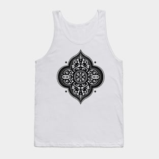 Floral Medallion Tank Top